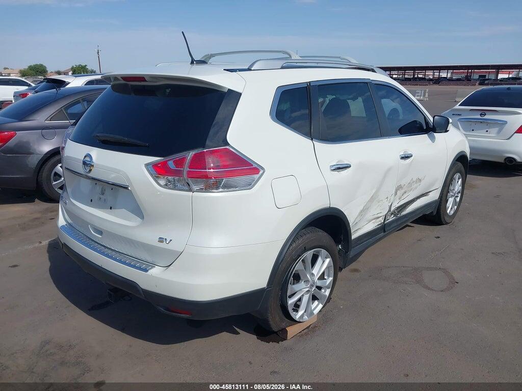 KNMAT2MT8GP644939 2016 NISSAN ROGUE photo no. 4