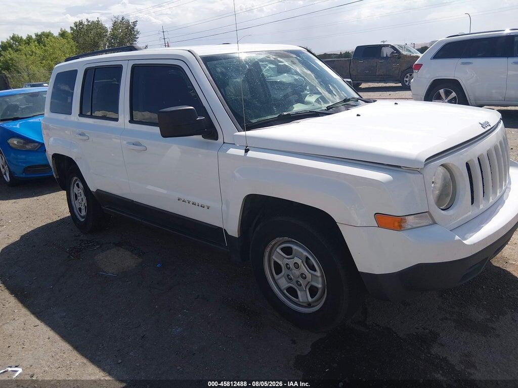 1C4NJPBBXGD763298 2016 JEEP PATRIOT photo no. 1