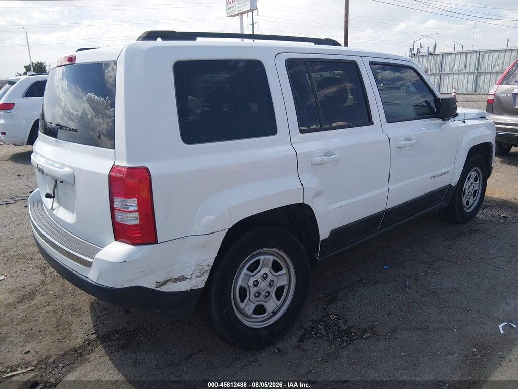 1C4NJPBBXGD763298 2016 JEEP PATRIOT photo no. 4