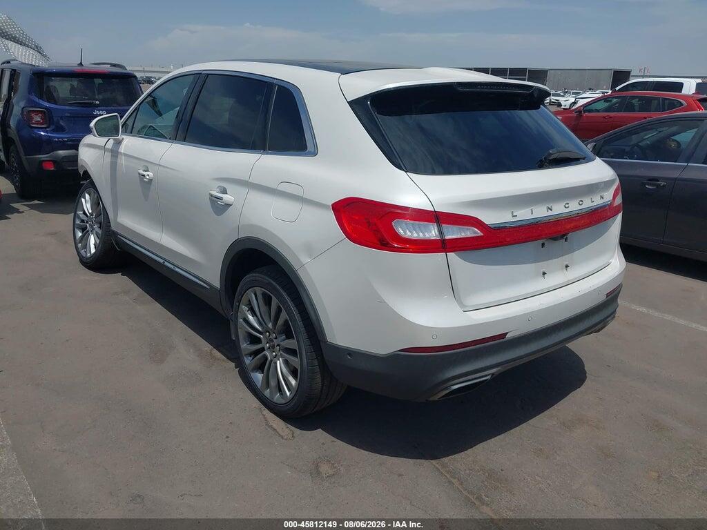 2LMTJ8LP3GBL21122 2016 LINCOLN MKX photo no. 3
