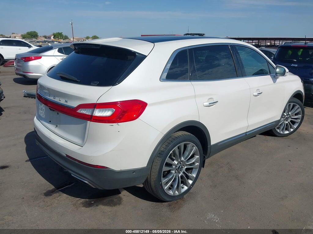 2LMTJ8LP3GBL21122 2016 LINCOLN MKX photo no. 4