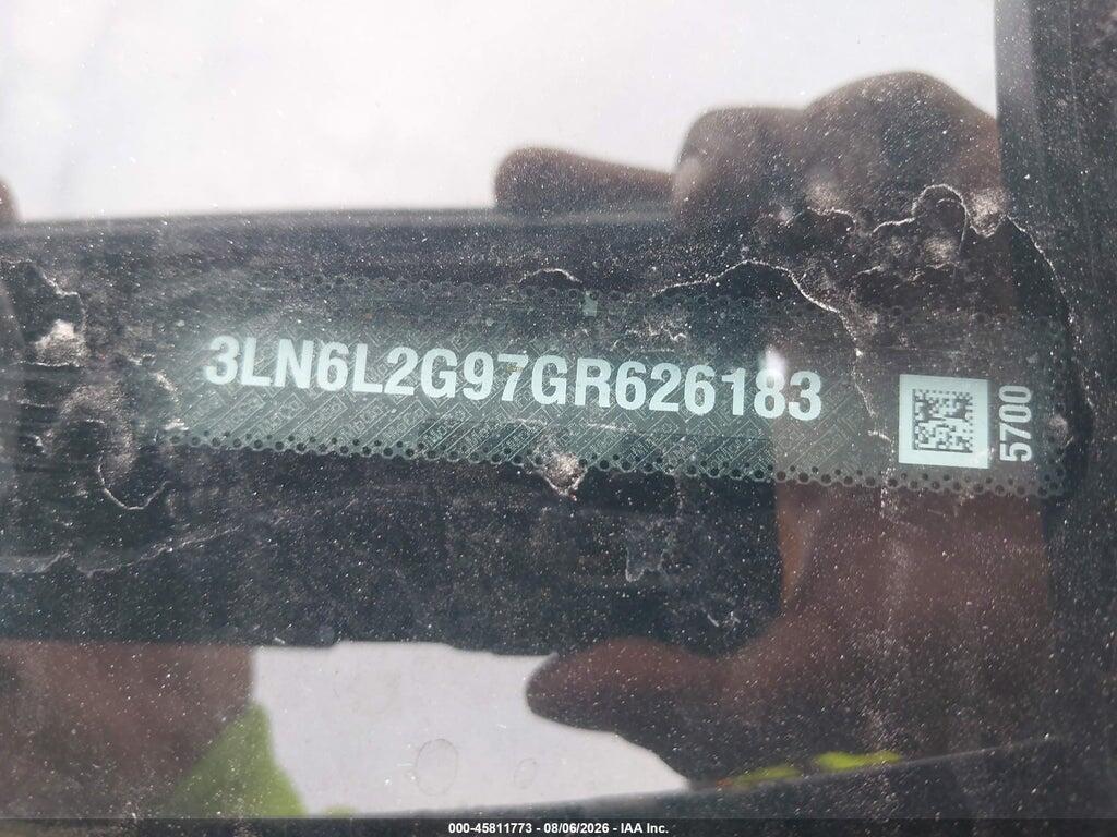 3LN6L2G97GR626183 2016 LINCOLN MKZ photo no. 9