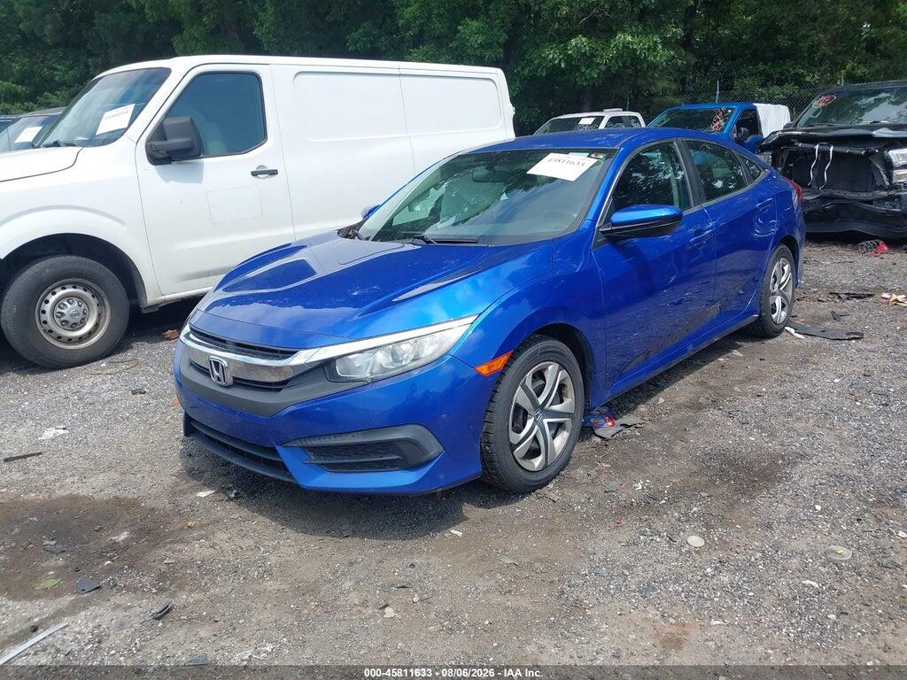 19XFC2F52GE023992 2016 HONDA CIVIC photo no. 2