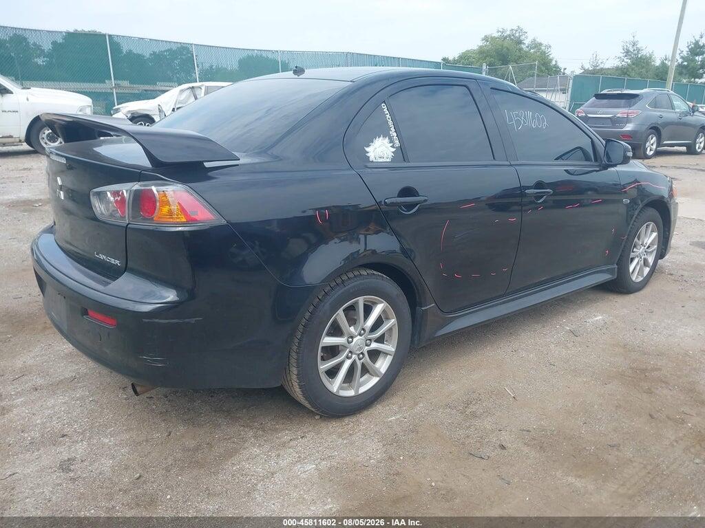 JA32U2FU8GU011753 2016 MITSUBISHI LANCER photo no. 4