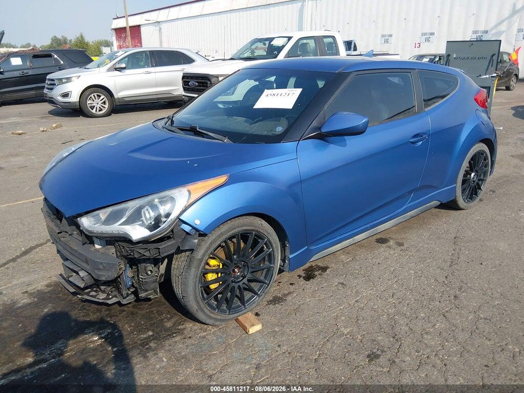 KMHTC6AE5GU252455 2016 HYUNDAI VELOSTER photo no. 2