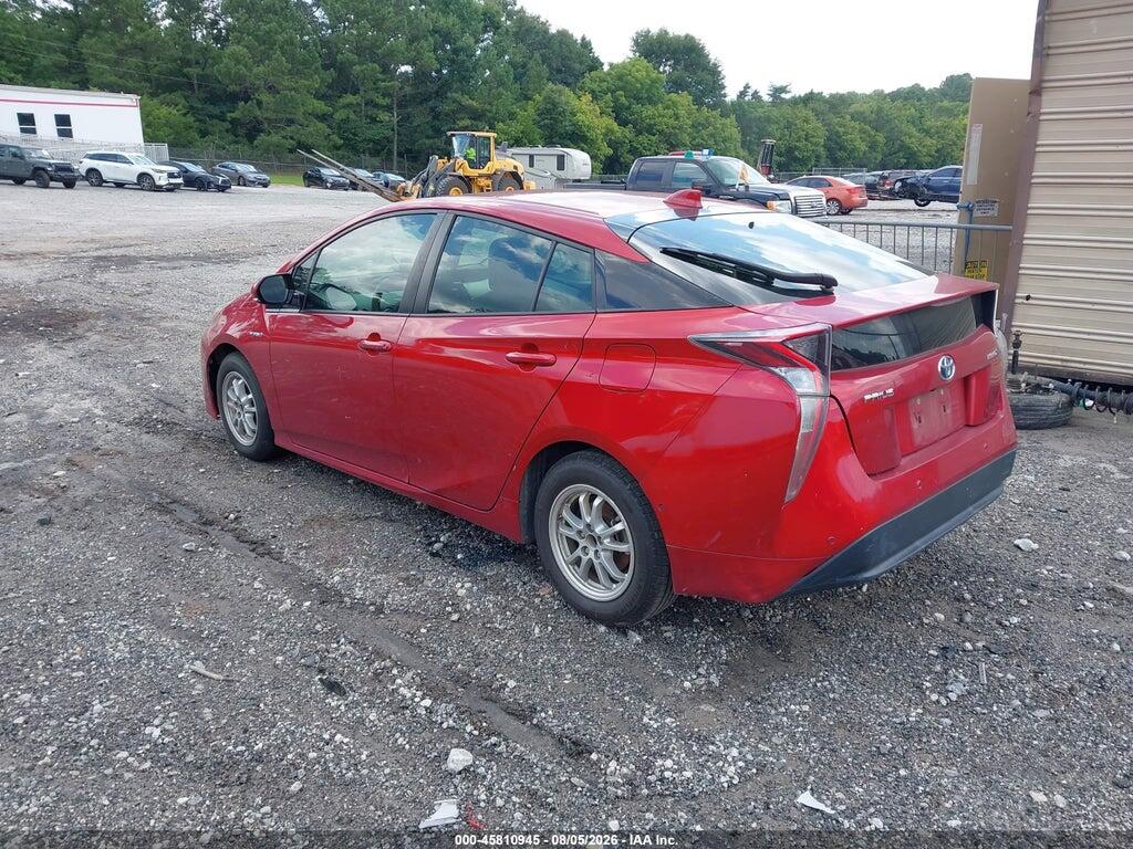 JTDKARFU4G3519940 2016 TOYOTA PRIUS photo no. 3