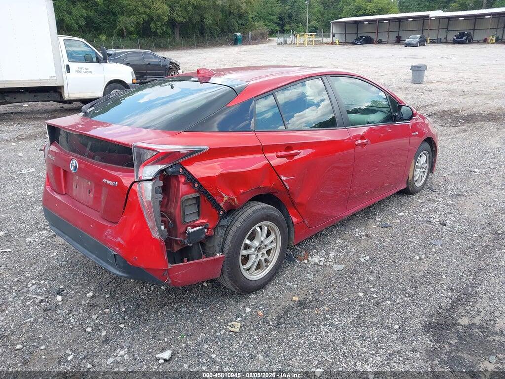 JTDKARFU4G3519940 2016 TOYOTA PRIUS photo no. 4