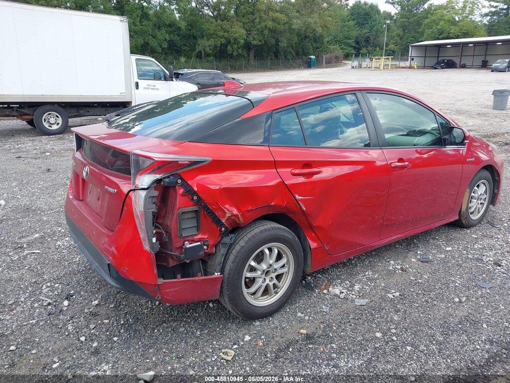 JTDKARFU4G3519940 2016 TOYOTA PRIUS photo no. 6