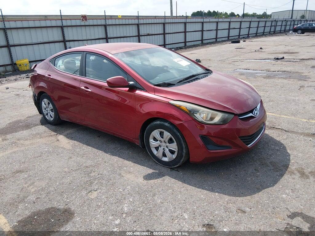 5NPDH4AE1GH780969 2016 HYUNDAI ELANTRA photo no. 1