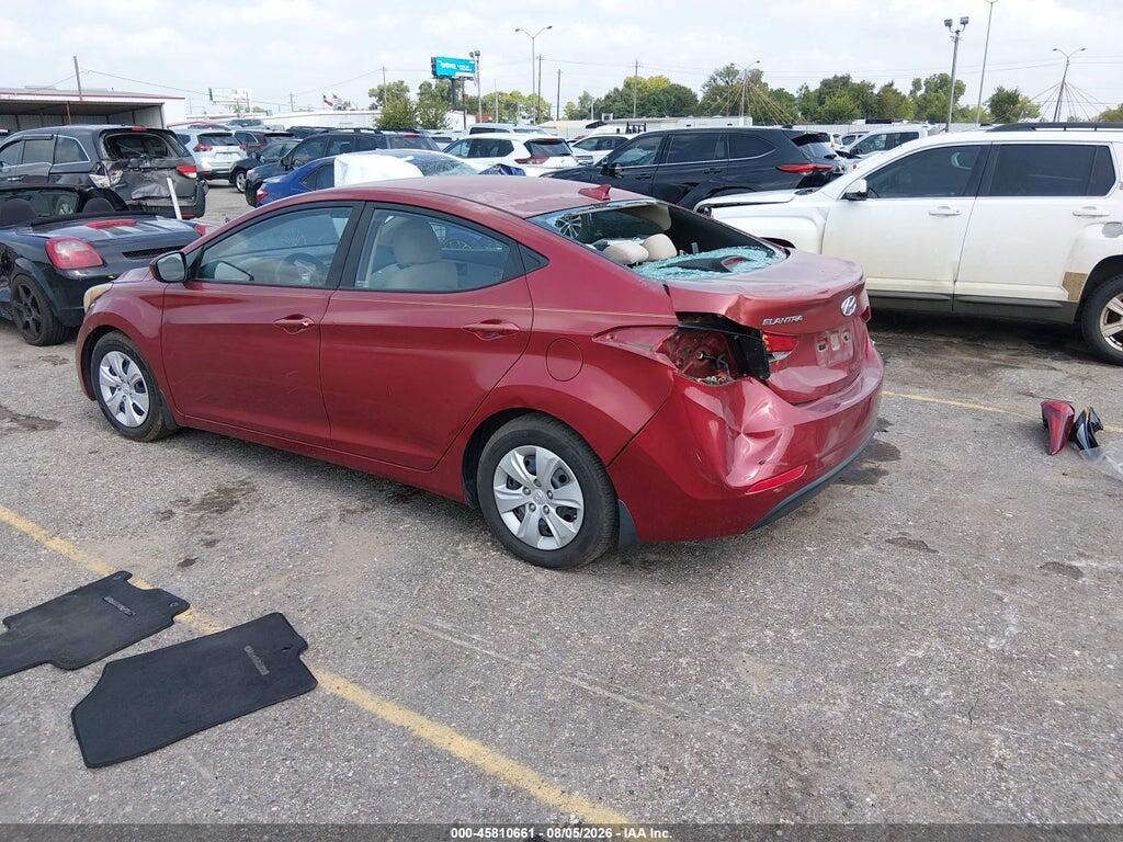 5NPDH4AE1GH780969 2016 HYUNDAI ELANTRA photo no. 3