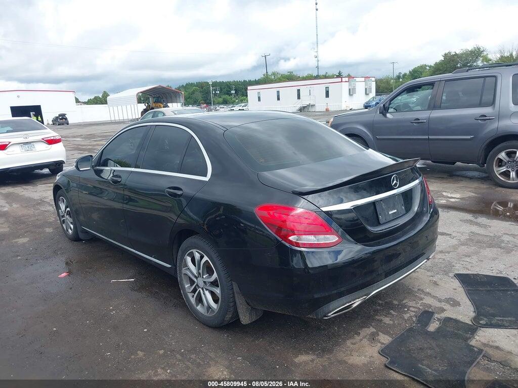 WDDWF4KB1GR143405 2016 MERCEDES-BENZ C 300 photo no. 3