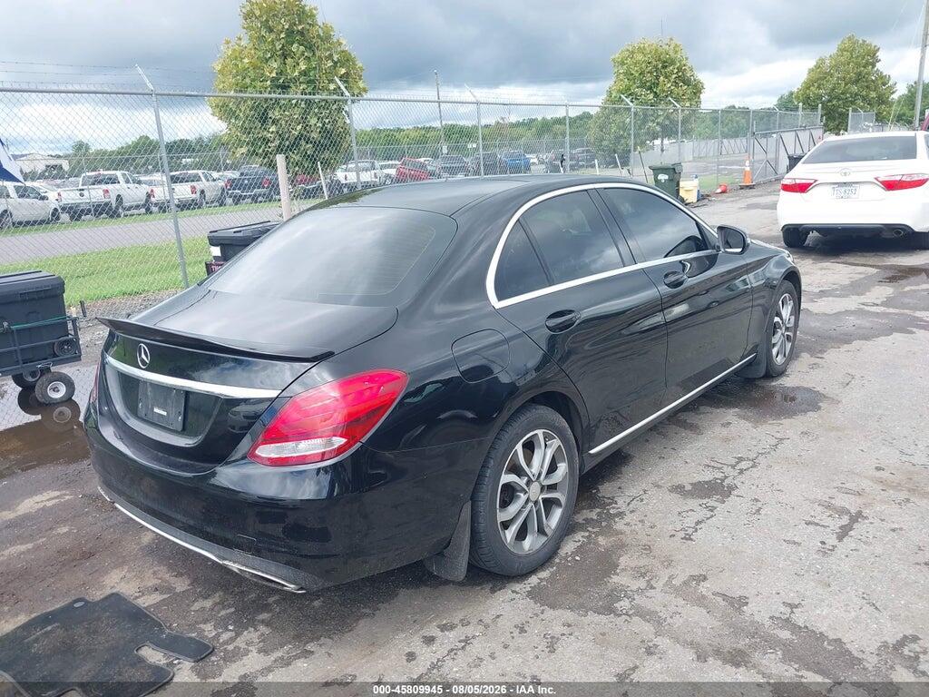 WDDWF4KB1GR143405 2016 MERCEDES-BENZ C 300 photo no. 4