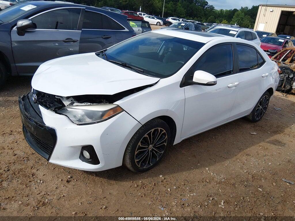 2T1BURHEXGC492716 2016 TOYOTA COROLLA photo no. 2