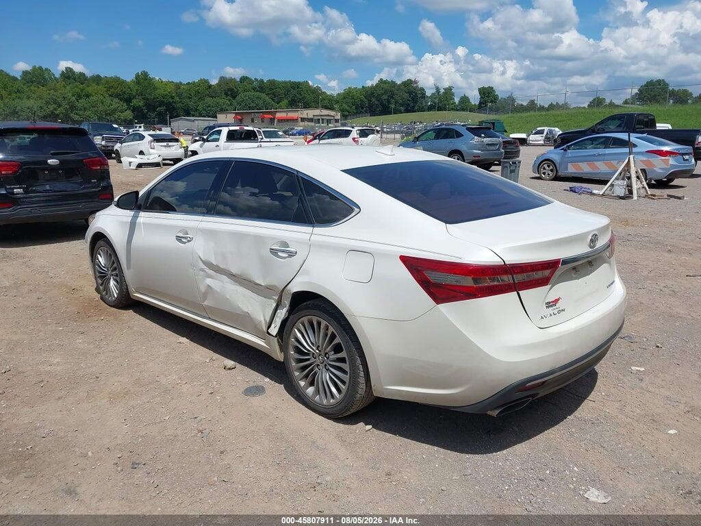 4T1BK1EB4GU203586 2016 TOYOTA AVALON photo no. 3