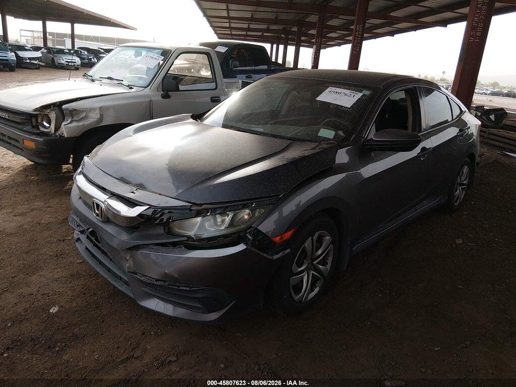 19XFC2F58GE077605 2016 HONDA CIVIC photo no. 2