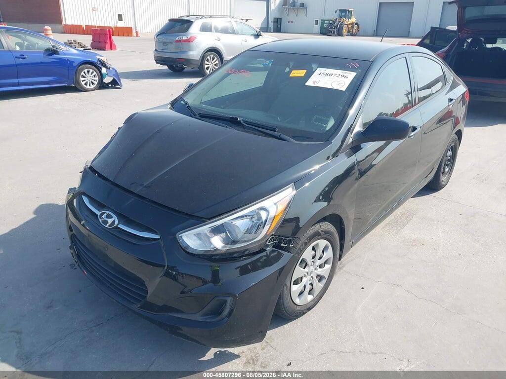 KMHCT4AE1GU134116 2016 HYUNDAI ACCENT photo no. 2
