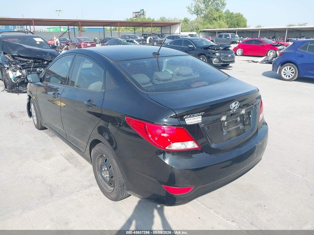 KMHCT4AE1GU134116 2016 HYUNDAI ACCENT photo no. 3