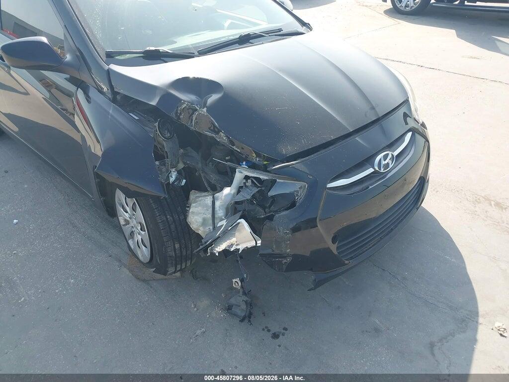 KMHCT4AE1GU134116 2016 HYUNDAI ACCENT photo no. 6