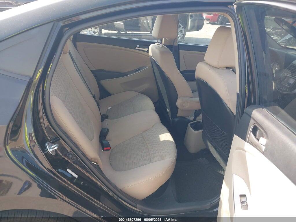KMHCT4AE1GU134116 2016 HYUNDAI ACCENT photo no. 8