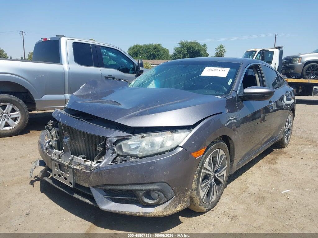 2HGFC1F33GH645757 2016 HONDA CIVIC photo no. 2
