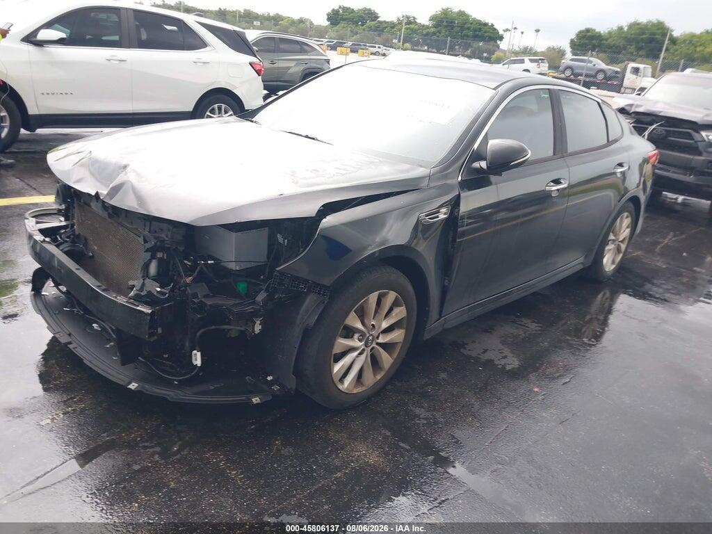 5XXGU4L3XGG044502 2016 KIA OPTIMA photo no. 2