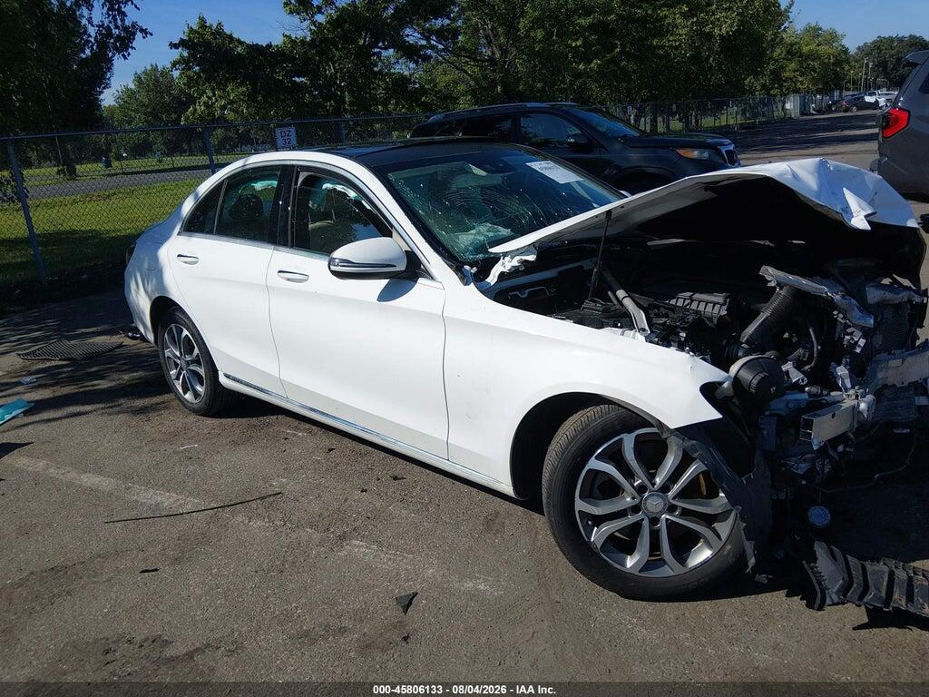 WDDWF4KB6GR133372 2016 MERCEDES-BENZ C 300 photo no. 1
