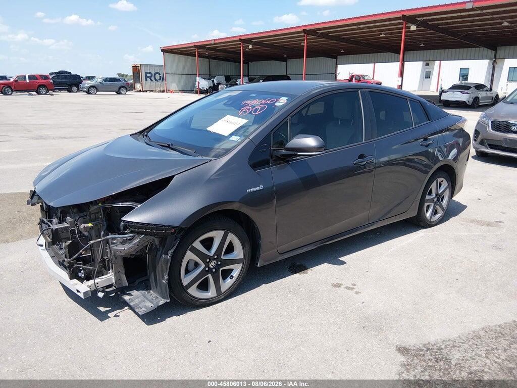 JTDKARFU2G3516437 2016 TOYOTA PRIUS photo no. 2