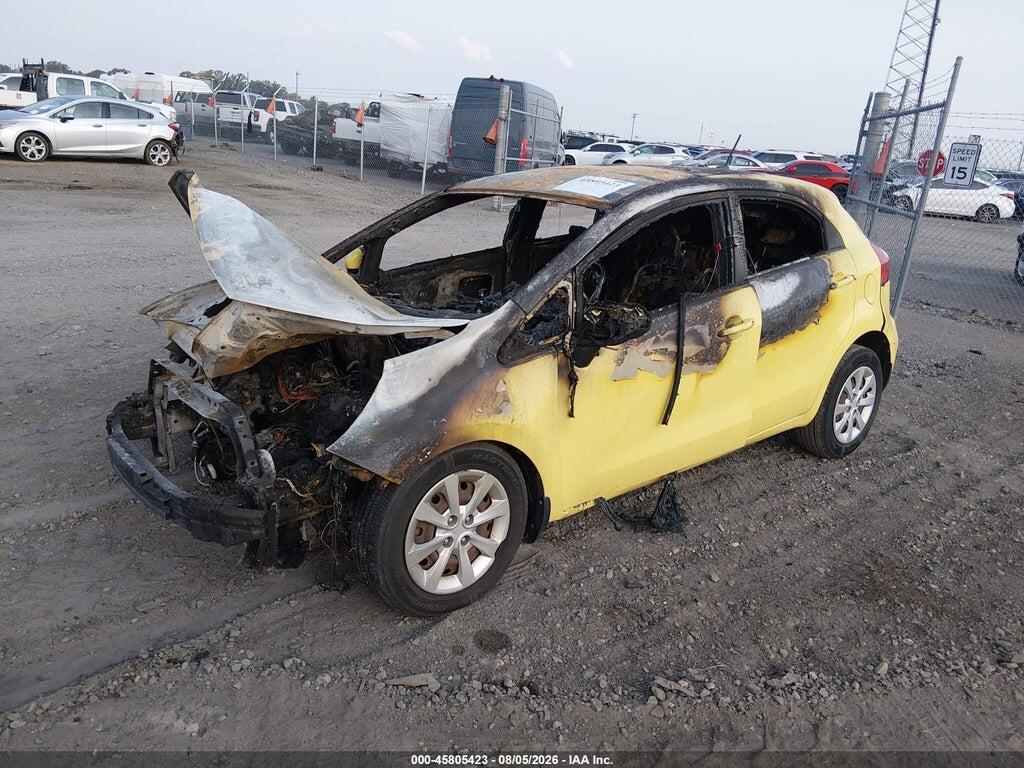 KNADM5A34G6597282 2016 KIA RIO photo no. 2
