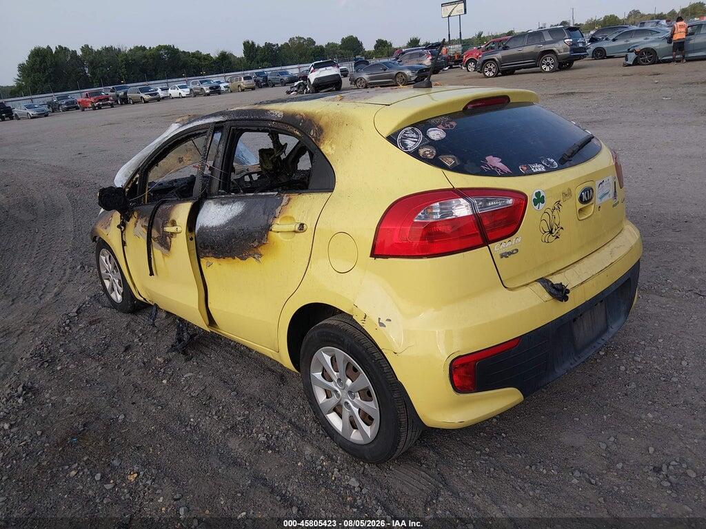 KNADM5A34G6597282 2016 KIA RIO photo no. 3