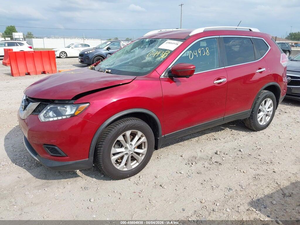 KNMAT2MV5GP690729 2016 NISSAN ROGUE photo no. 2