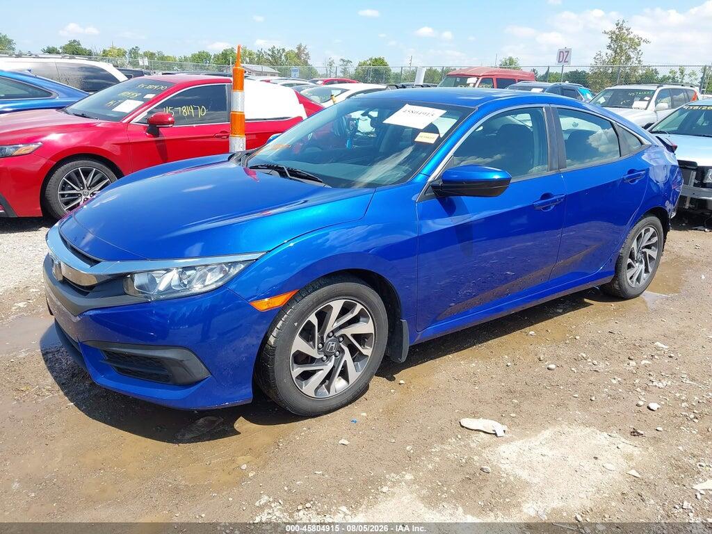 19XFC2F76GE006730 2016 HONDA CIVIC photo no. 2