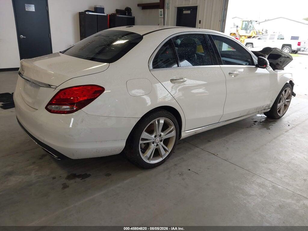 55SWF4JB6GU128026 2016 MERCEDES-BENZ C 300 photo no. 4