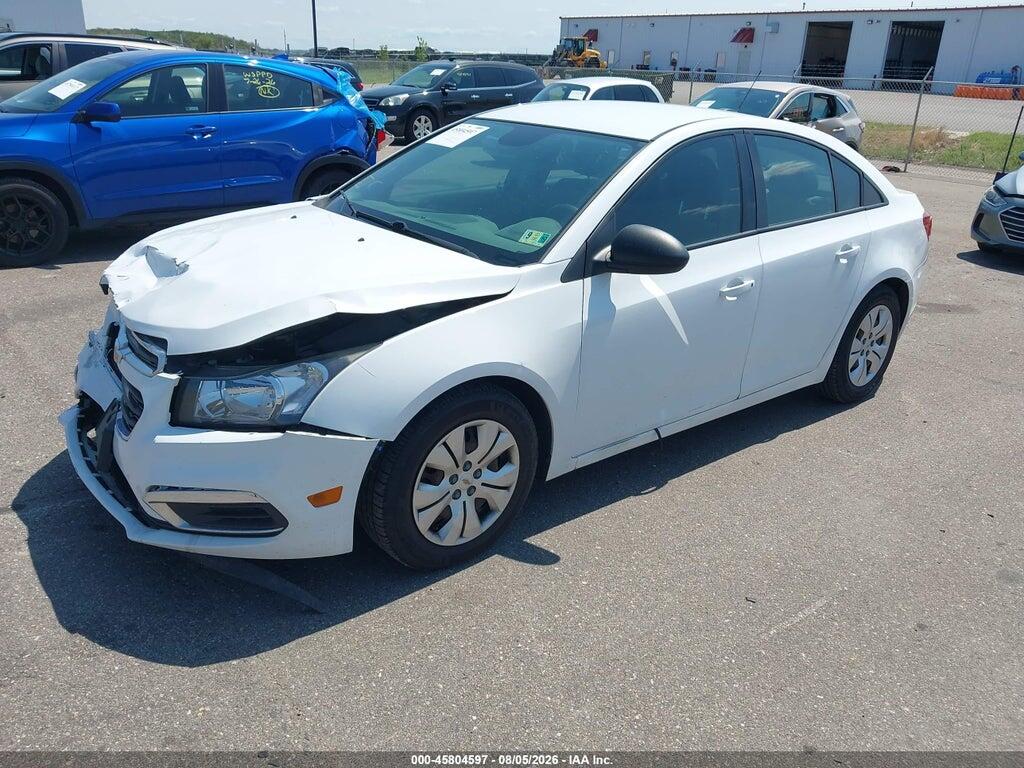 1G1PC5SH3G7106538 2016 CHEVROLET CRUZE LIMITED photo no. 2