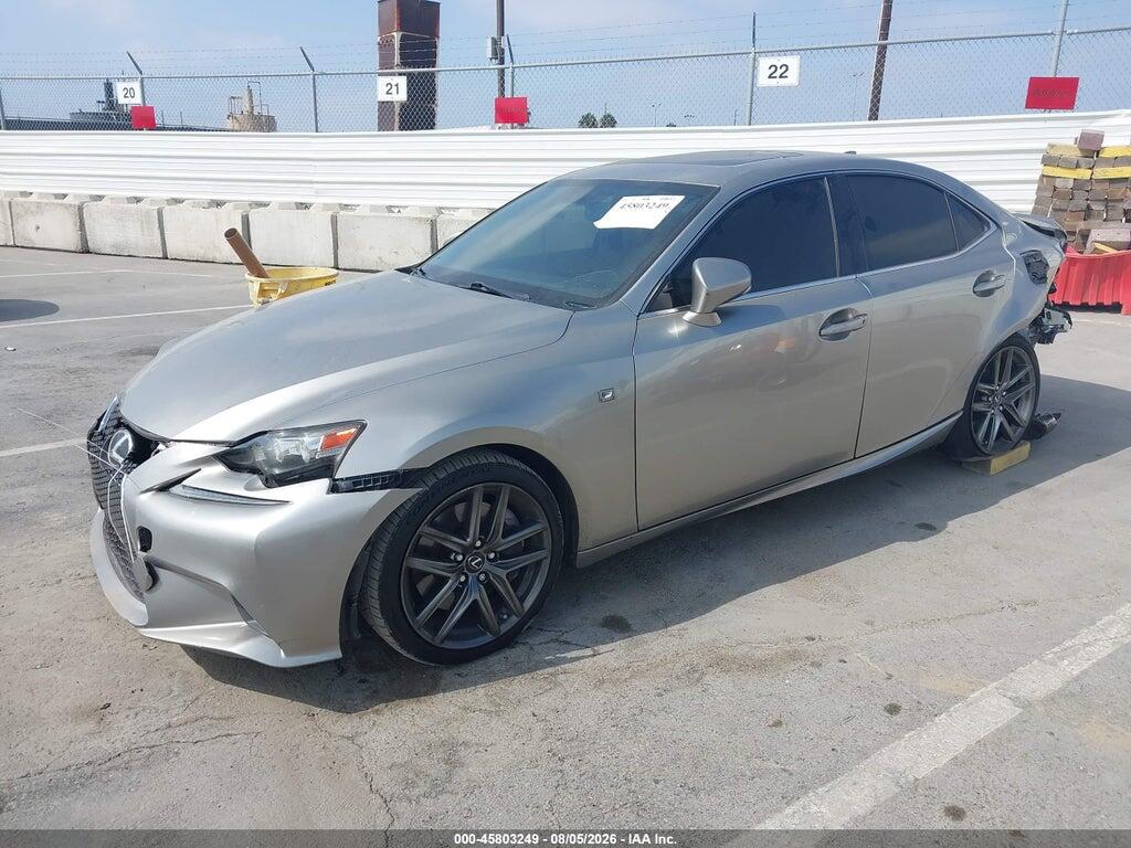 JTHBA1D29G5019102 2016 LEXUS IS 200T photo no. 2