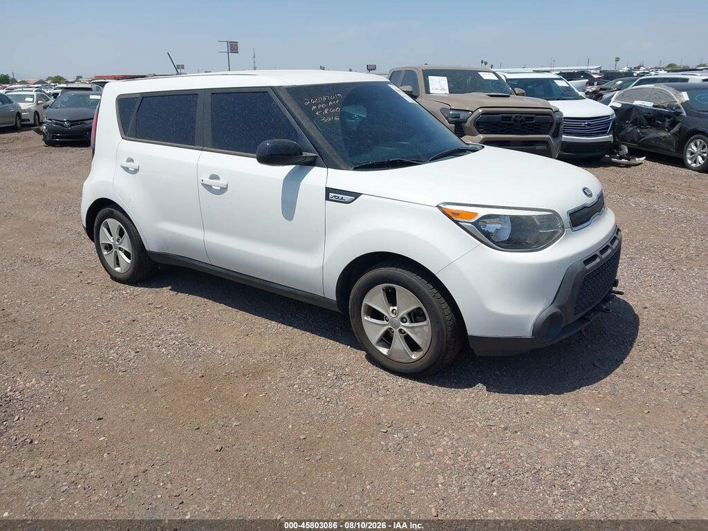 KNDJN2A28G7393216 2016 KIA SOUL photo no. 1