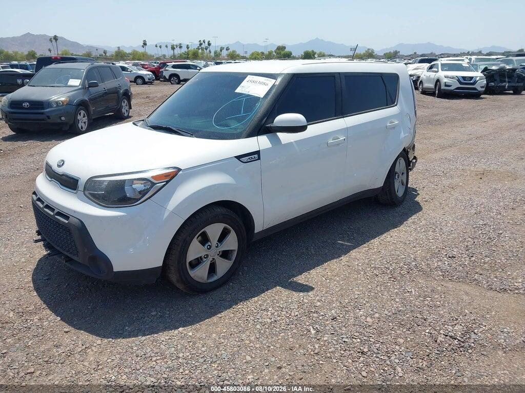 KNDJN2A28G7393216 2016 KIA SOUL photo no. 2