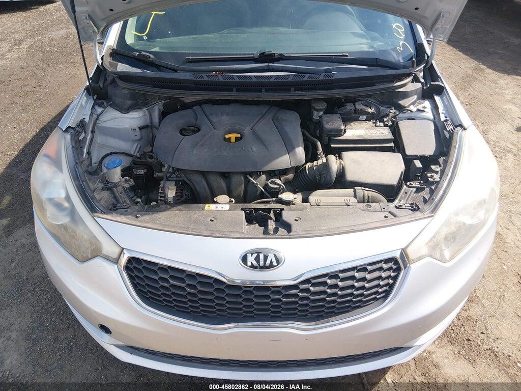 KNAFX4A61G5575282 2016 KIA FORTE photo no. 10
