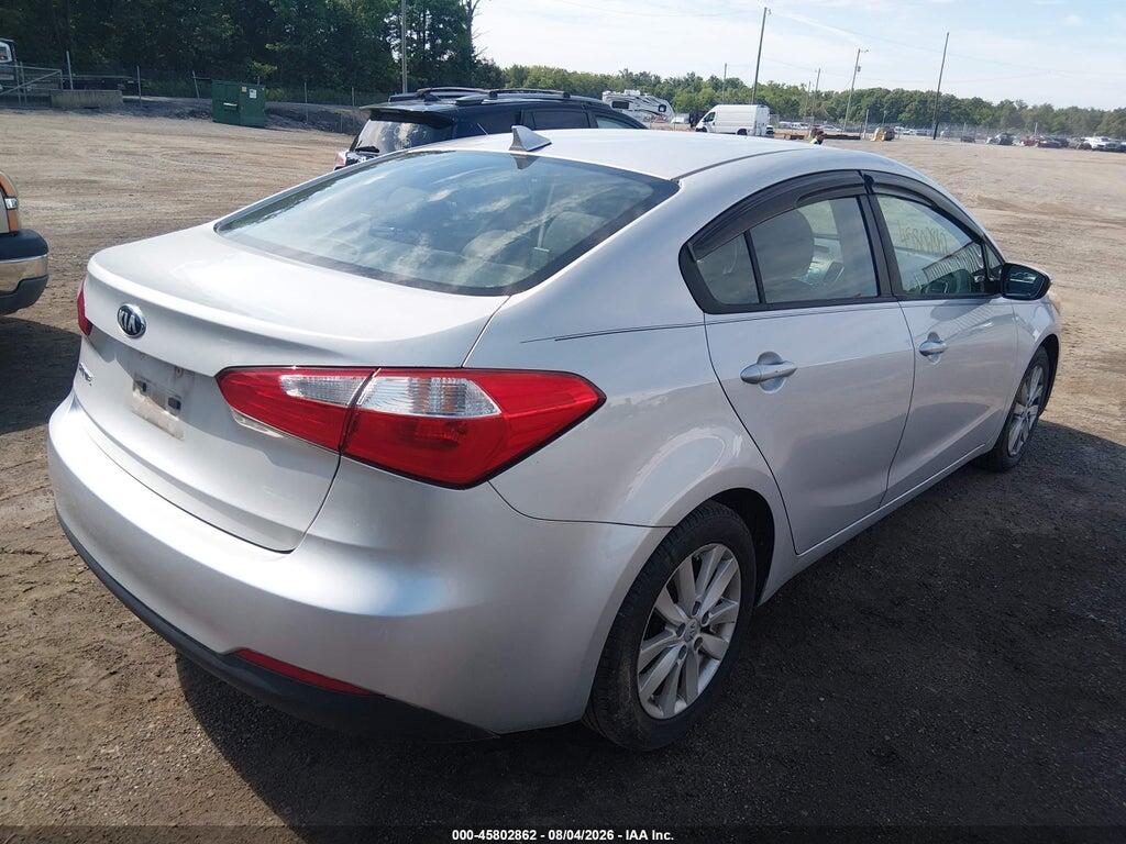 KNAFX4A61G5575282 2016 KIA FORTE photo no. 4