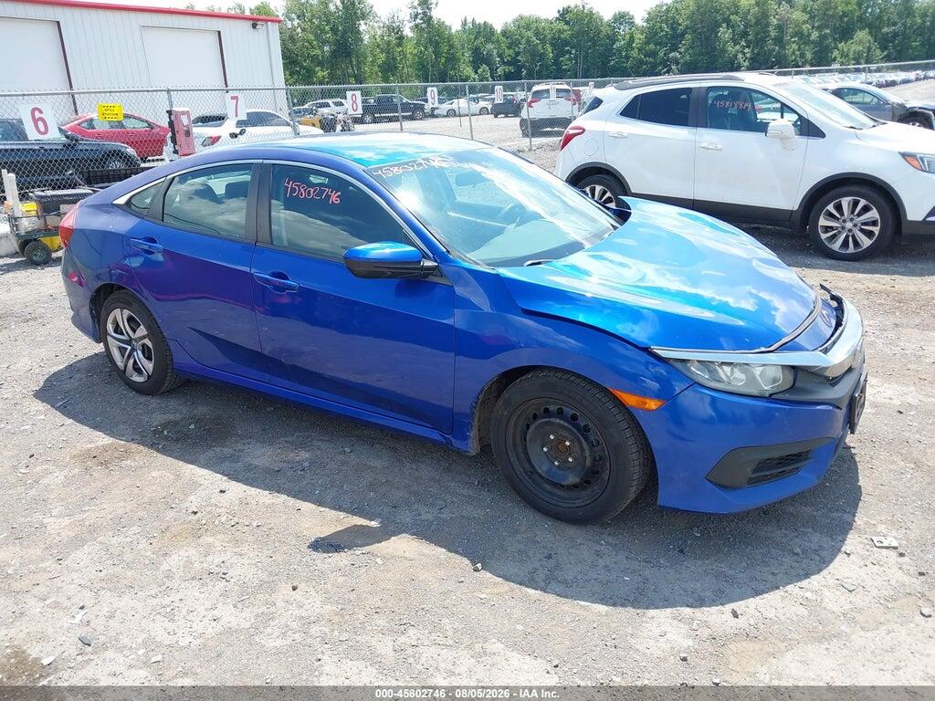 19XFC2F55GE227167 2016 HONDA CIVIC photo no. 1