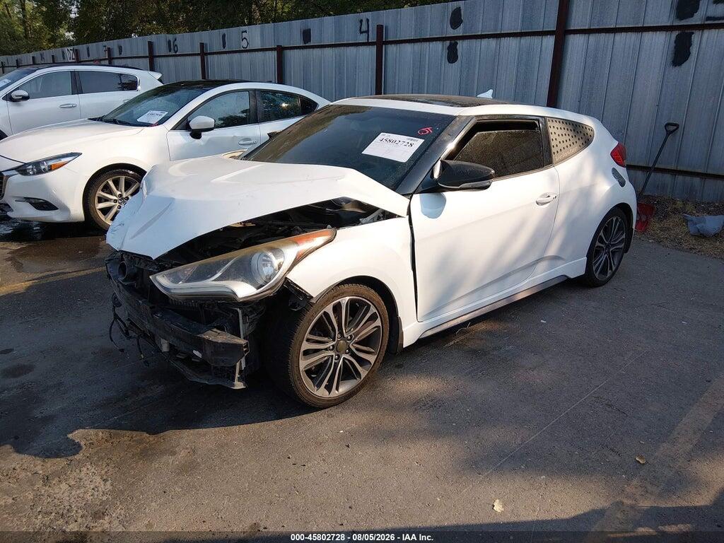 KMHTC6AE5GU302111 2016 HYUNDAI VELOSTER photo no. 2