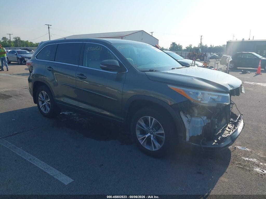 5TDBKRFH0GS325436 2016 TOYOTA HIGHLANDER photo no. 1