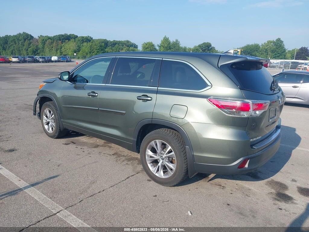 5TDBKRFH0GS325436 2016 TOYOTA HIGHLANDER photo no. 3