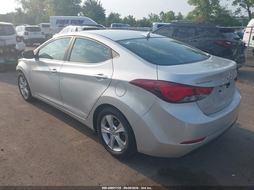 5NPDH4AE9GH791248 2016 HYUNDAI ELANTRA photo no. 3