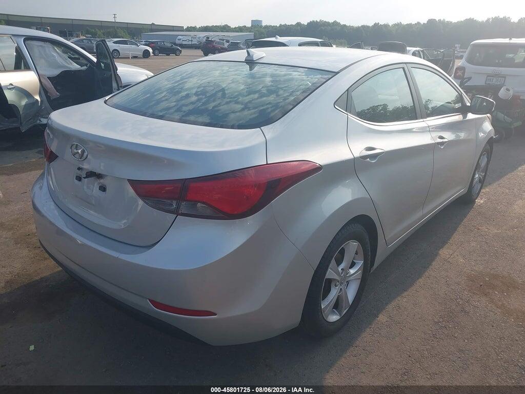 5NPDH4AE9GH791248 2016 HYUNDAI ELANTRA photo no. 4