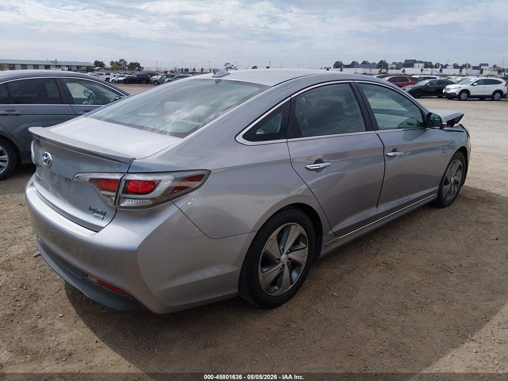 KMHE34L18GA012860 2016 HYUNDAI SONATA HYBRID photo no. 4