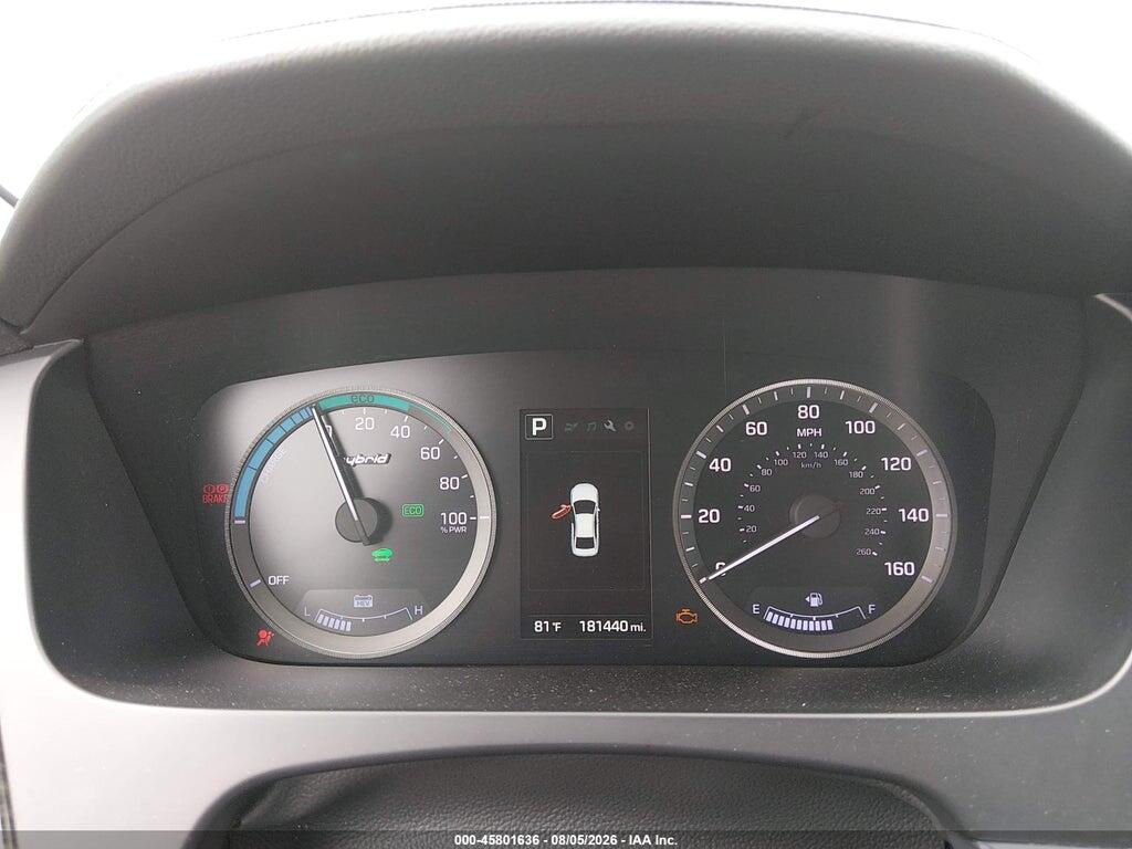 KMHE34L18GA012860 2016 HYUNDAI SONATA HYBRID photo no. 7