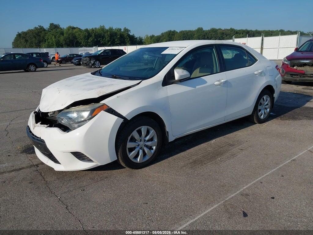 5YFBURHE7GP515482 2016 TOYOTA COROLLA photo no. 2