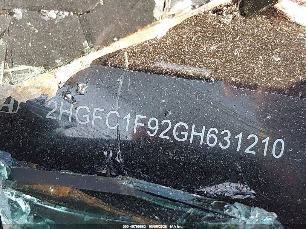 2HGFC1F92GH631210 2016 HONDA CIVIC photo no. 11