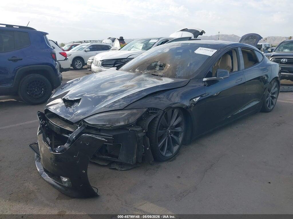 5YJSA1E21GF152158 2016 TESLA MODEL S photo no. 2
