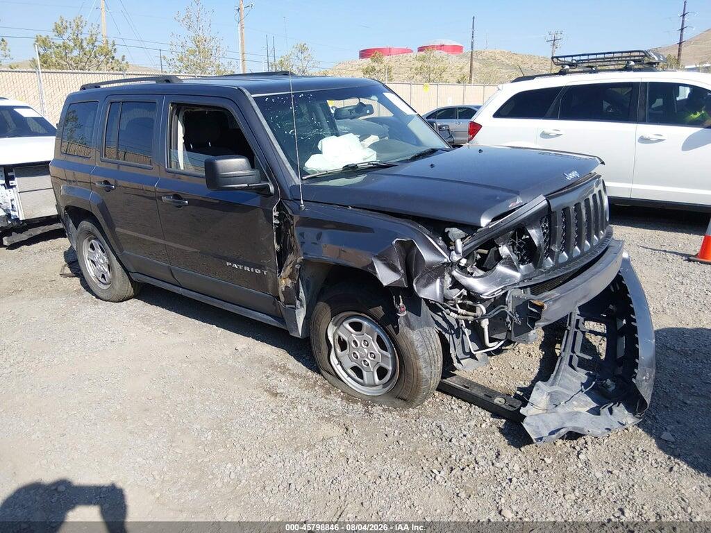 1C4NJRBB8GD614528 2016 JEEP PATRIOT photo no. 1